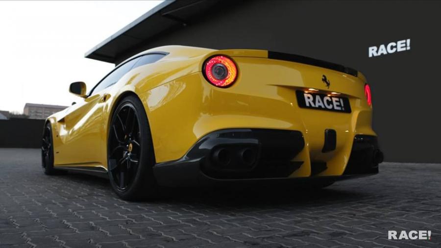  Ferrari F12berlinetta Yellow by Novitec Rosso and RACE! 2016 года  (фото 2 из 9)